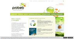 Desktop Screenshot of probeb.pt